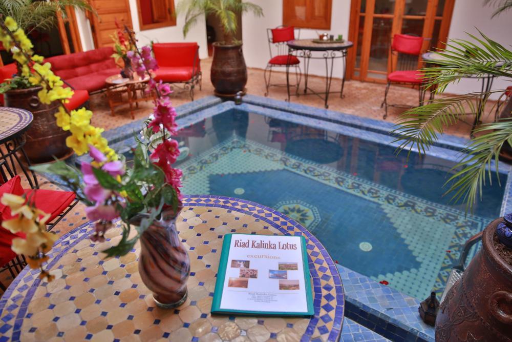 Riad Kalinka Lotus Marrakesh Eksteriør bilde